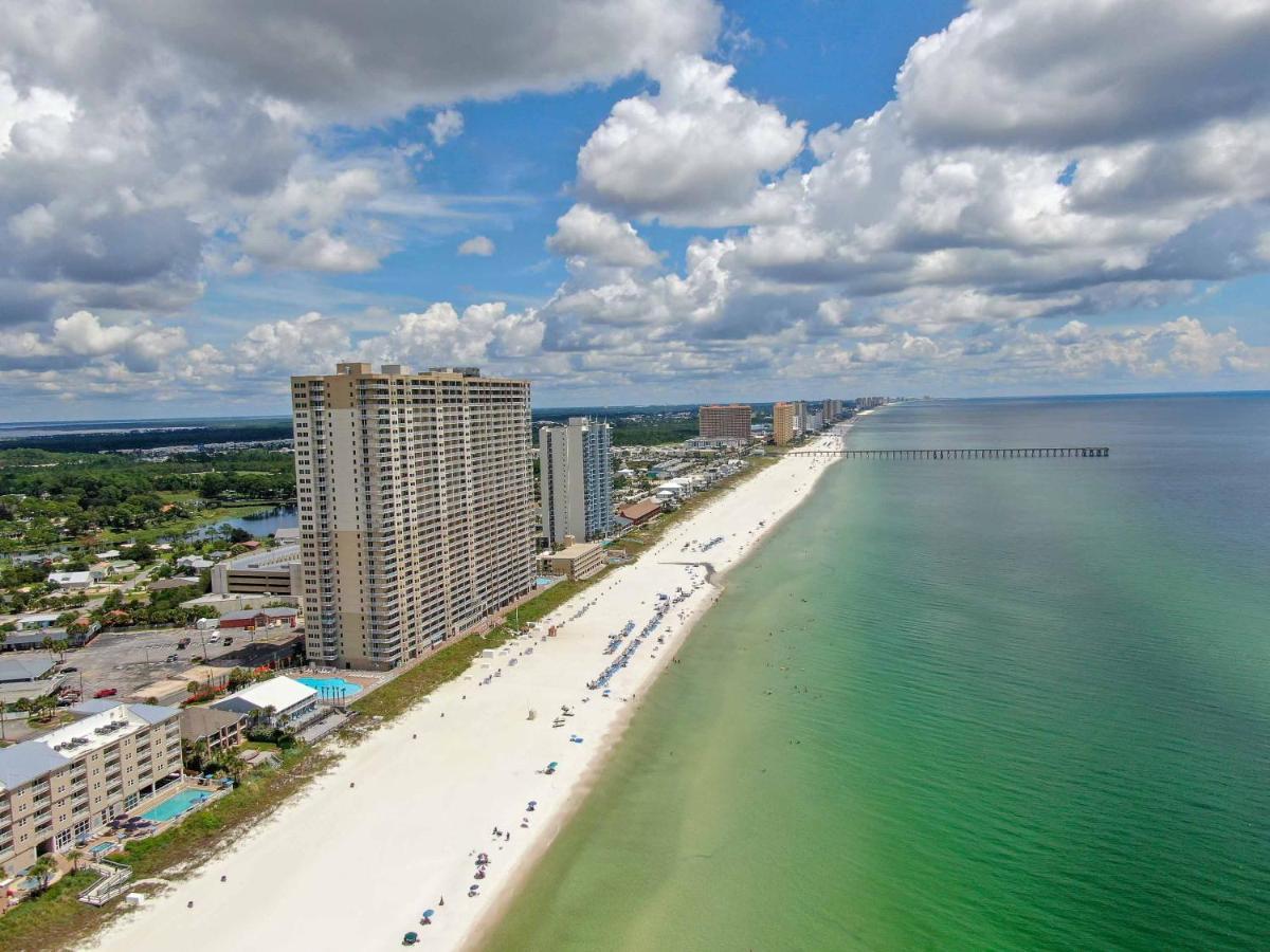 Beachfront Spacious Renovated Condo - Pools, Hot Hub, Spa - Walk To Pier Park In Pcb パナマシティービーチ エクステリア 写真